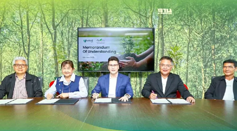 "WAVE BCG" จับมือ "เอวา ฟาร์ม 888" ปลูกป่าสร้างคาร์บอนเครดิต "WAVE BCG" จับมือ "เอวา ฟาร์ม 888" ปลูกป่าสร้างคาร์บอนเครดิต