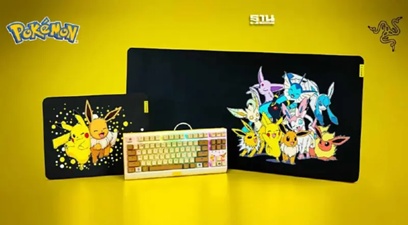 Razer คอลเลกชันโปเกมอน กลับมาสู่ตลาดอีกครั้ง พร้อมกับลวดลายใหม่ Razer คอลเลกชันโปเกมอน กลับมาสู่ตลาดอีกครั้ง พร้อมกับลวดลายใหม่