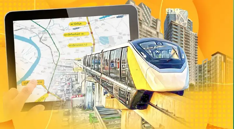 12 มิ.ย. “รถไฟฟ้าสายสีเหลือง” เปิดนั่งฟรีอีก 9 สถานี เช็คจุดเชื่อมต่อ