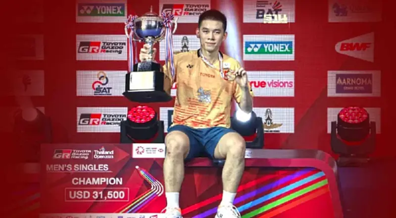 "วิว กุลวุฒิ " คว้าแชมป์ชายเดี่ยว แบดมินตัน เวิลด์ทัวร์ "วิว กุลวุฒิ " คว้าแชมป์ชายเดี่ยว แบดมินตัน เวิลด์ทัวร์