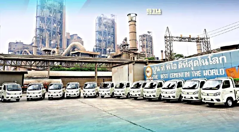 ซีพี โฟตอน ขายรถบรรทุก EV ล็อตใหญ่ให้ปูนซีเมนต์ TPI
