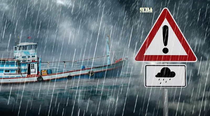 กรมอุตุฯฉบับที่ 15 เตือนคลื่นลมแรง"อีสาน-ตอ.-ใต้" ฝนถล่มหนัก