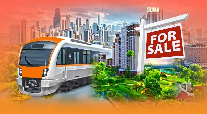 รถไฟฟ้าสายสีส้ม รออีกยาว สวนทางราคาที่ดินพุ่ง เปิดขุมทรัพย์ใหม่ลงทุน รถไฟฟ้าสายสีส้ม รออีกยาว สวนทางราคาที่ดินพุ่ง เปิดขุมทรัพย์ใหม่ลงทุน