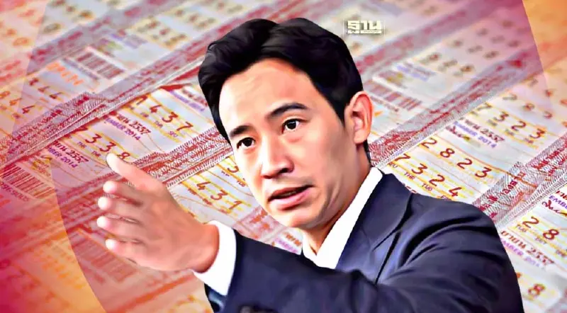 ประธานบอร์ดสลากฯ เผย "พิธา" ใบ้หวยไม่ผิดกฎหมาย
