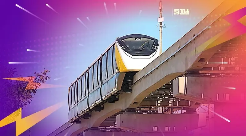 ว้าววว...รถไฟฟ้าสายสีเหลือง โมโนเรลสายแรกของไทย