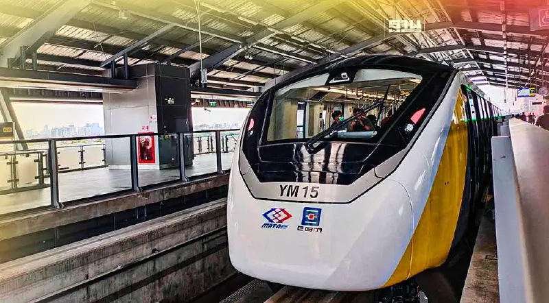 3 มิ.ย.นี้ นั่ง "รถไฟฟ้าสายสีเหลือง" ฟรี  13 สถานี เช็คเลยสถานีไหนบ้าง