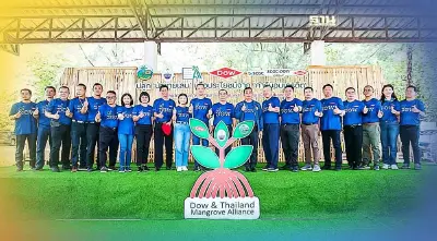 "Dow - กรมทะเล" ปลูกป่าชายเลนเพิ่ม 13.38 ไร่สร้างคาร์บอนเครดิต