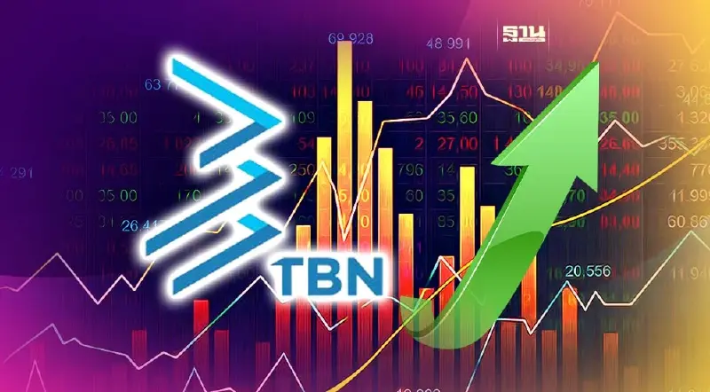 TBN เทรดวันแรก 27.50 บาท ราคาพุ่งเหนือจอง 62% TBN เทรดวันแรก 27.50 บาท ราคาพุ่งเหนือจอง 62%