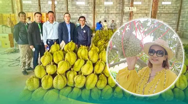 "ทุเรียนโคราช"โกอินเตอร์  เปิดล้งส่งออกจีนแห่งแรก