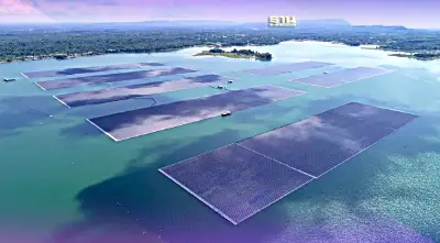 “โซลาร์เซลล์ลอยน้ำไฮบริด” ลดโลกร้อน พัฒนาคุณภาพชีวิตชุมชน