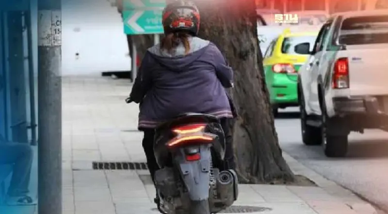 กทม.เข้ม! ขู่ "จับจริง-ปรับจริง" ขับขี่หรือจอดบนทางเท้า