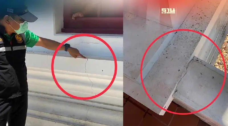 อัปเดตสถานการณ์ "แผ่นดินไหว" 3 ตำบลใน จ.พิจิตร ได้รับความเสียหาย