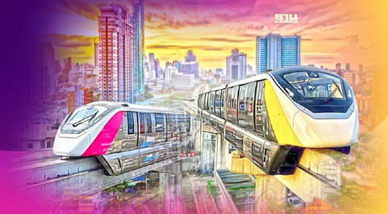 รถไฟฟ้าสายสีเหลือง -ชมพู บ้าน-คอนโดพรึบ รื้อผังกทม.เอื้อลงทุน รถไฟฟ้าสายสีเหลือง -ชมพู บ้าน-คอนโดพรึบ รื้อผังกทม.เอื้อลงทุน