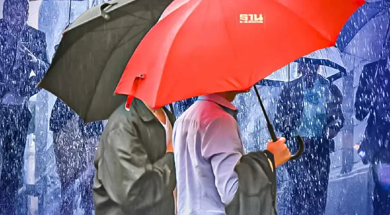 อุตุฯเตือนฝนตกหนัก 60-70% ของพื้นที่ เช็คเส้นทางพายุ'ตาลิม' ล่าสุด