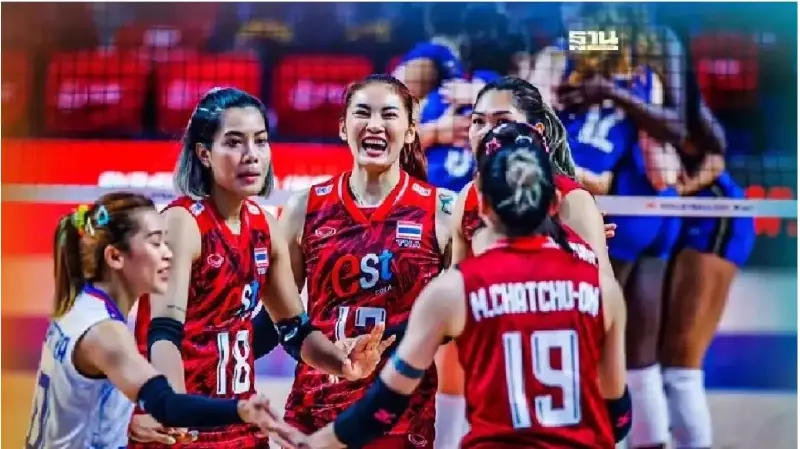 โปรแกรมวอลเลย์บอลหญิงทีมชาติไทย ลุยศึก SEA V League