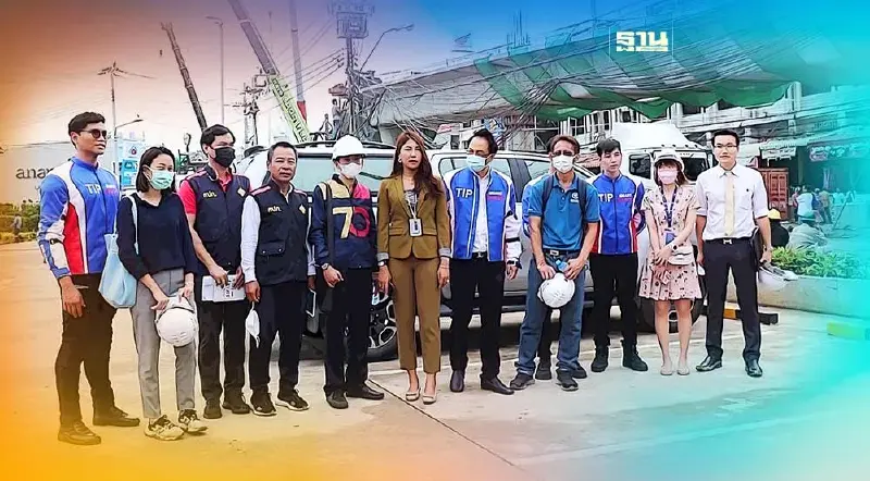 คปภ.เร่งจ่ายประกันเยียวยาผู้ประสบภัยสะพานถล่ม ย่านลาดกระบัง