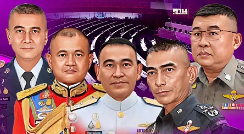 โหวตเลือกนายกฯรอบ2 "ผบ.เหล่าทัพ" ตบเท้าเข้าสภา งดออกเสียงเลือก "พิธา" โหวตเลือกนายกฯรอบ2 "ผบ.เหล่าทัพ" ตบเท้าเข้าสภา งดออกเสียงเลือก "พิธา"