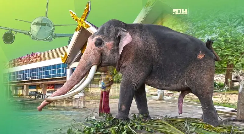 วินาทีประวัติศาสตร์ "พลายศักดิ์สุรินทร์” ถึงประเทศไทยแล้ว