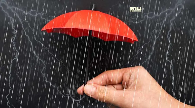 พยากรณ์อากาศวันนี้ ทั่วประเทศมีฝนฟ้าคะนอง 40-80% ทะเลมีคลื่นสูง