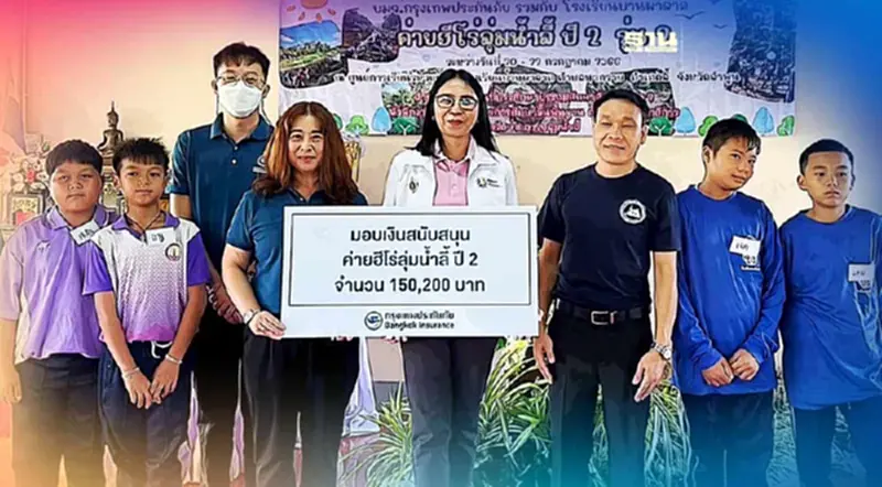 BKIหนุนเยาวชนอนุรักษ์ทรัพยากร มอบเงิน 150,200บาทค่ายฮีโร่ลุ่มน้ำลี้ปี2 BKIหนุนเยาวชนอนุรักษ์ทรัพยากร มอบเงิน 150,200บาทค่ายฮีโร่ลุ่มน้ำลี้ปี2