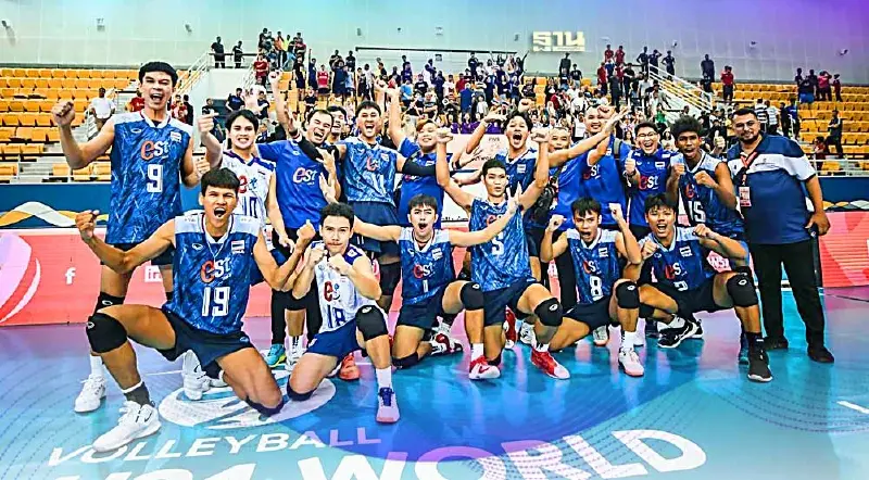 ถ่ายทอดสดวอลเลย์บอลชายวันนี้ ทีมชาติไทย U21 แพ้ โปแลนด์