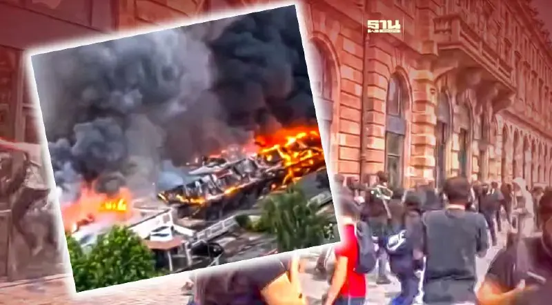 คืนที่ 4 ประท้วงเดือดฝรั่งเศส ไฟโหมกระหน่ำ ตำรวจควบคุม 1,300 คน คืนที่ 4 ประท้วงเดือดฝรั่งเศส ไฟโหมกระหน่ำ ตำรวจควบคุม 1,300 คน