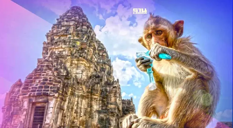 ลพบุรีสำรวจประชากรลิงเขตเมืองเก่า อัปเดตล่าสุดทะลุ 2 พันตัวแล้ว