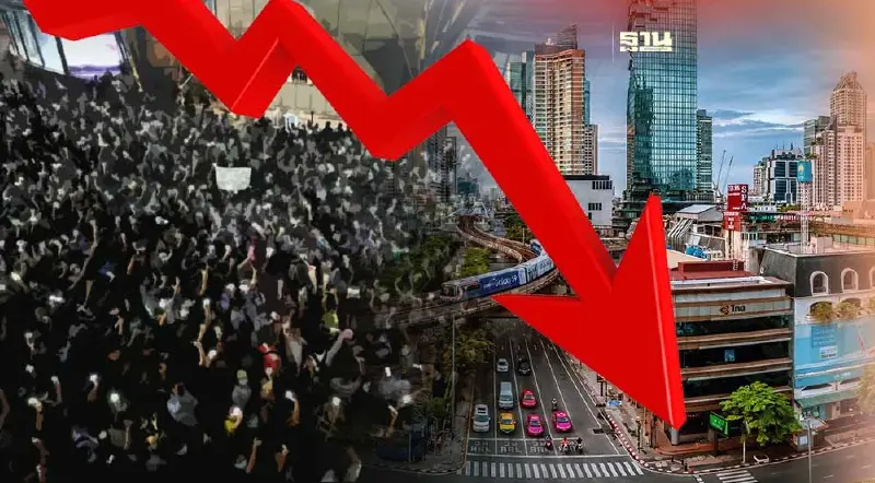 “โหวตนายก”หวั่นชุมนุมกระทบท่องเที่ยว ฉุด GDPลง1% “โหวตนายก”หวั่นชุมนุมกระทบท่องเที่ยว ฉุด GDPลง1%