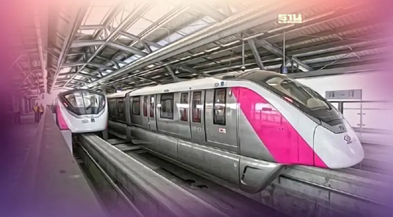 นับถอยหลัง "รถไฟฟ้าสายสีชมพู" เปิดให้บริการเมื่อไร-ผ่านเส้นทางไหนบ้าง นับถอยหลัง "รถไฟฟ้าสายสีชมพู" เปิดให้บริการเมื่อไร-ผ่านเส้นทางไหนบ้าง