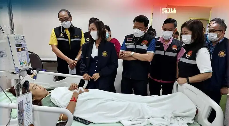 สปส. รุดช่วยเหลือลูกจ้างประสบเหตุ "สะพานถล่ม"