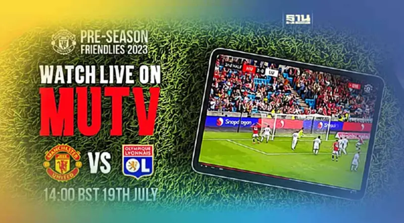 ดูบอลสด แมนยู พบ ลียง ฟุตบอลอุ่นเครื่องวันนี้ที่ช่อง MUTV ดูบอลสด แมนยู พบ ลียง ฟุตบอลอุ่นเครื่องวันนี้ที่ช่อง MUTV