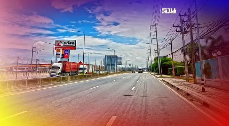 วิ่งฉิว “ทางหลวง”  ขยายถนน 3 เลน คู่ขนานมอเตอร์เวย์ชลบุรี – พัทยา