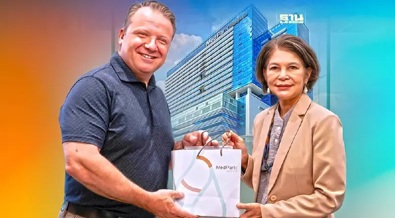 รพ.เมดพาร์ค จับมือ ซีอีโอวอลเลย์บอลเวิลด์  ดันศักยภาพบุคลากรทางการแพทย์