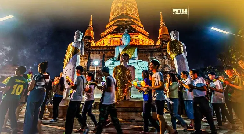 เปิดบทสวดเวียนเทียนสำหรับ "วันอาสาฬหบูชา"