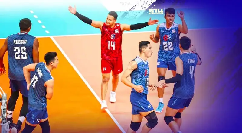 ไทย ชนะ บาห์เรน คว้าแชมป์วอลเลย์บอลชายเอวีซี ชาเลนจ์ คัพ