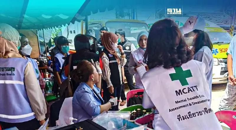 สธ. ส่งทีมเฝ้าระวังผลกระทบสุขภาพจากสารเคมี เหตุโกดังพลุระเบิด 