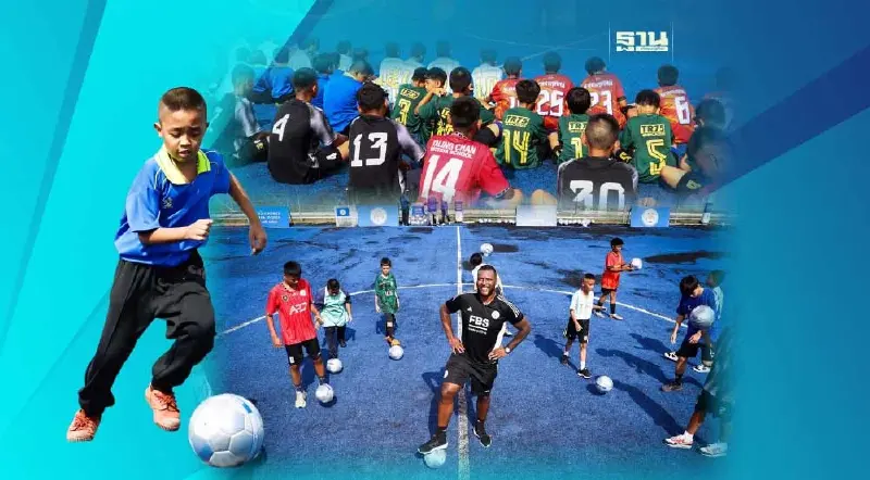 ฟุตบอลคลินิก “ล้านลูกล้านพลัง สร้างฝันเด็กไทย” กับคิง เพาเวอร์