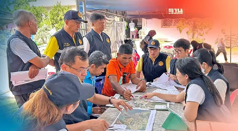 ลุยวางผังจัดรูปที่ดิน ฟื้นฟู”มูโนะ” นราธิวาส  เหตุโกดังเก็บดอกไม้ไฟระเบิด