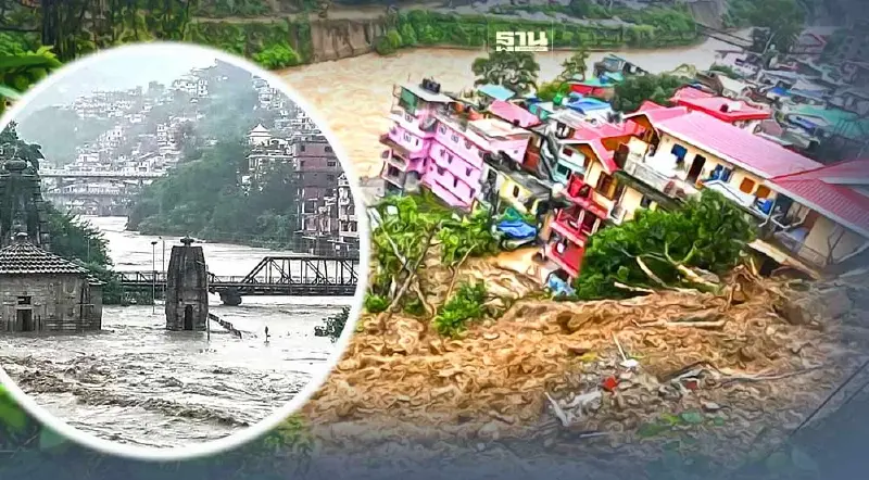 สลดสถานการณ์ฝนตกหนัก-ดินถล่มเทือกเขาหิมาลัย อินเดียดับอย่างน้อย 41 ศพ