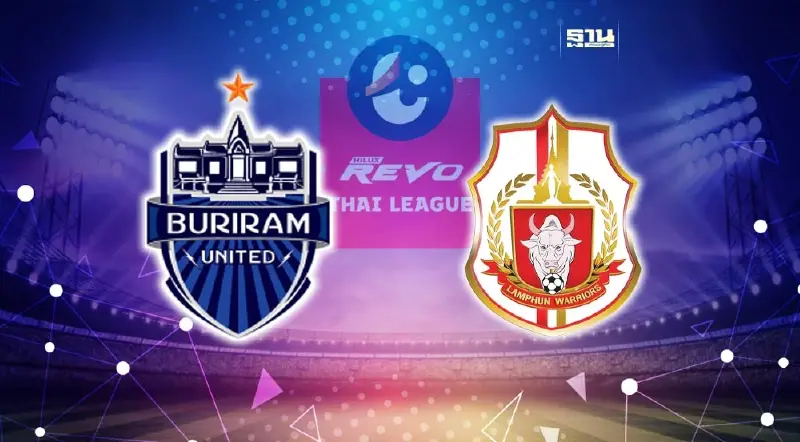 สรุปผลบอลไทยลีก บุรีรัมย์ ยูไนเต็ด ถล่ม ลำพูน ขึ้นที่สาม สุโขทัยเจ๊า