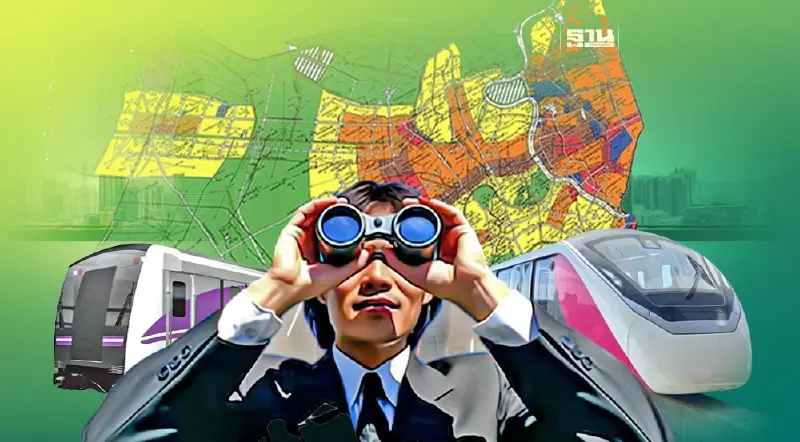 รถไฟฟ้า -เวนคืนตัดถนนใหม่ "นนทบุรี"บูม เมืองอยู่อาศัย ราคาที่ดินพุ่ง