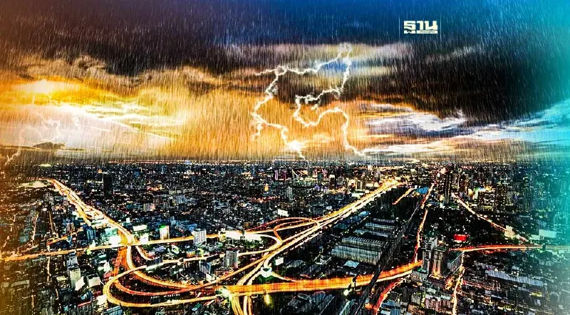 พยากรณ์อากาศกรุงเทพวันนี้ ฝนตกเขตไหนบ้าง เช็คเรียลไทม์ที่นี่