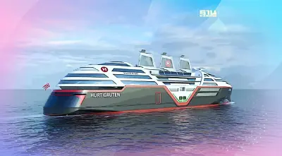 เรือสำราญไร้มลพิษขนาดมหึมาลำแรกของโลก เตรียมเปิดตัวในปี 2030