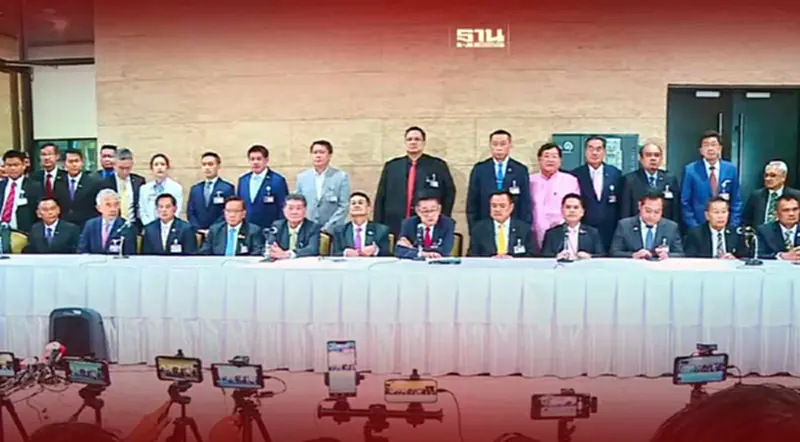 11 พรรคประกาศตั้งรัฐบาล 314 เสียง แบ่งกระทรวง เสนอ “เศรษฐา” นายกฯ 11 พรรคประกาศตั้งรัฐบาล 314 เสียง แบ่งกระทรวง เสนอ “เศรษฐา” นายกฯ