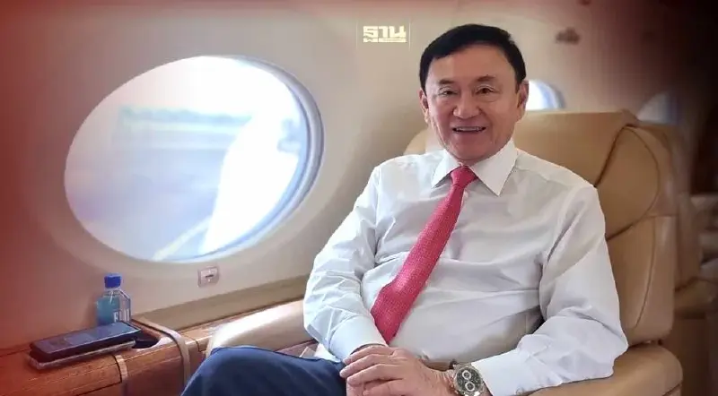 เครื่องบิน “ทักษิณ” ออกจากสนามบินสิงคโปร์แล้วมุ่งสู่ไทย