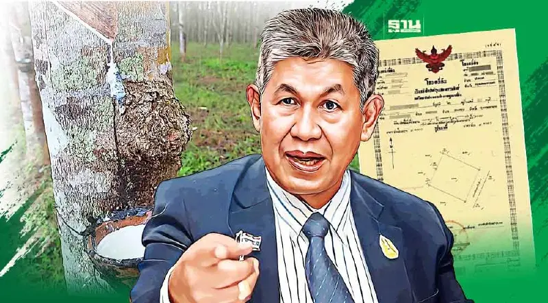 สวนยาง 21 ล้านไร่ ช็อก! “ปลูกขั้นตํ่า 80 ต้น/ไร่” ต้องเสียภาษีที่ดิน