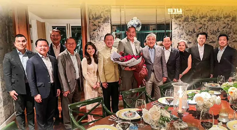 เปิดตัวมหาเศรษฐี 5 ล้านล้าน ในวงดินเนอร์“เศรษฐา ทวีสิน”