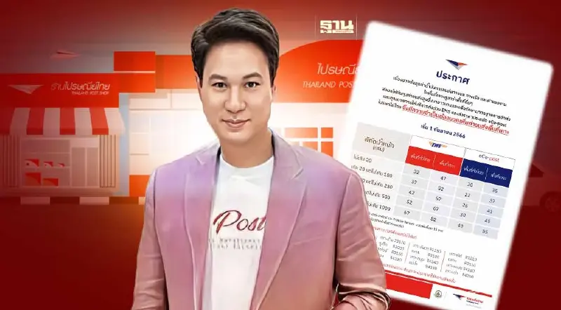 ไปรษณีย์ไทย แบกต้นทุนค่าน้ำมันไม่ไหว ปรับค่าส่งเพิ่ม 15 บาท พื้นที่ 16 เกาะ ไปรษณีย์ไทย แบกต้นทุนค่าน้ำมันไม่ไหว ปรับค่าส่งเพิ่ม 15 บาท พื้นที่ 16 เกาะ