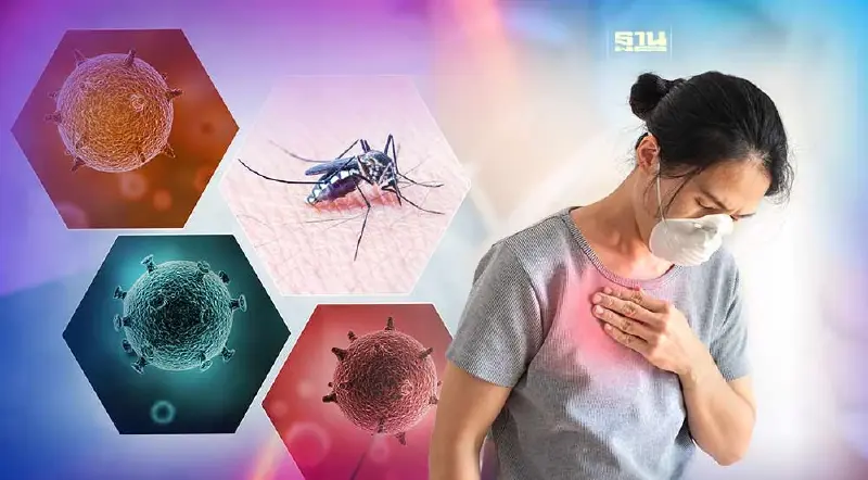 หยุดยาว 6 วัน พบผู้ป่วย "ไข้หวัดใหญ่-ไข้เลือดออก" เพิ่มสูงขึ้น