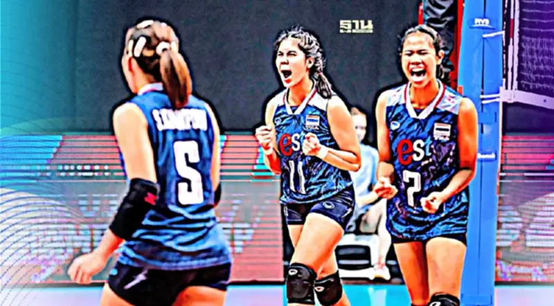 วอลเลย์บอลหญิง U19 ชิงแชมป์โลก 2023 รอบจัดอันดับ ไทย ชนะ บัลแกเรีย วอลเลย์บอลหญิง U19 ชิงแชมป์โลก 2023 รอบจัดอันดับ ไทย ชนะ บัลแกเรีย